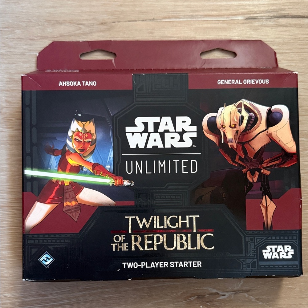 Star Wars: Unlimited: Twilight of the Republic: Two-Player Starter Deck